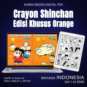 KOMIK EBOOK DIGITAL PDF 1275 Crayon Shinchan Edisi Khusus Orange Vol 1-12 END INDONESIA