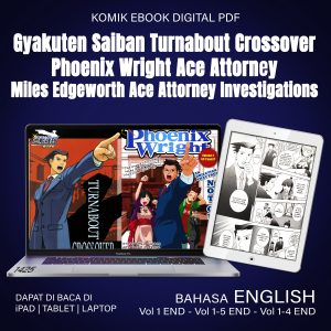 KOMIK EBOOK DIGITAL PDF 1425 Gyakuten Saiban Turnabout Crossover - Phoenix Wright Ace Attorney 3 Set ENGLISH