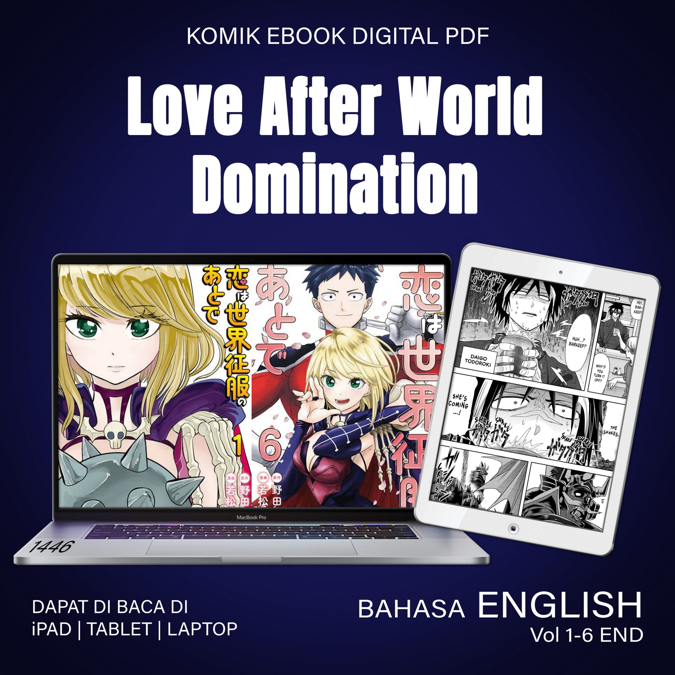 1446 Love After World Domination Vol 1-6 END